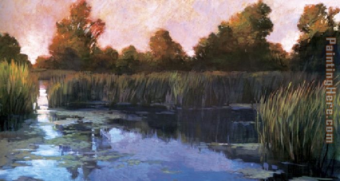 The Lily Pond painting - Philip Craig The Lily Pond art painting